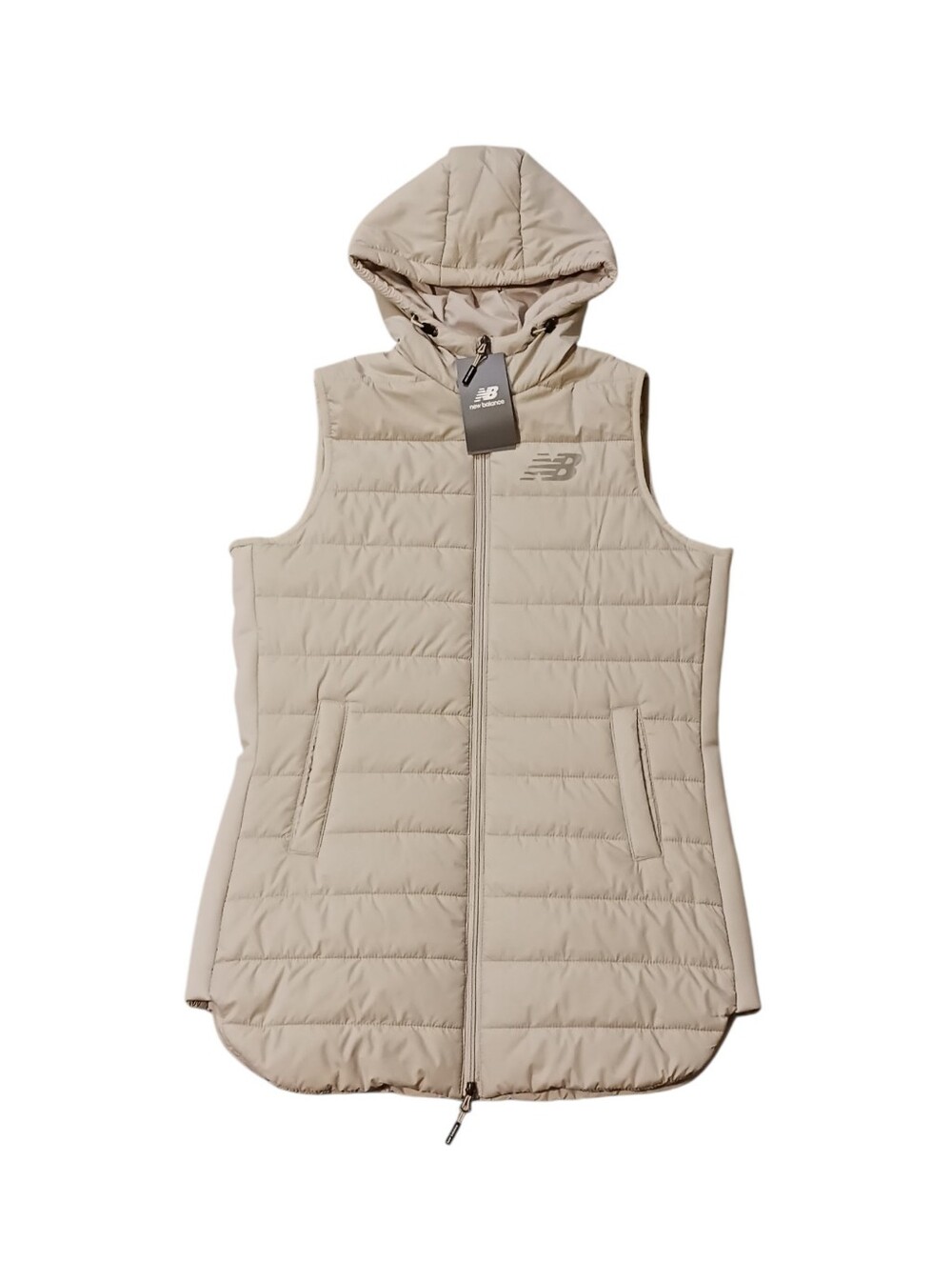 Womens New Balance Hooded Puffer Vest